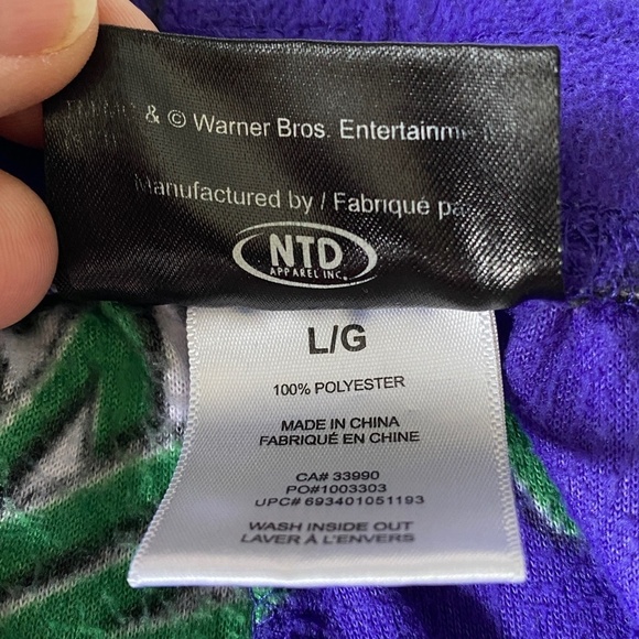 The Big Bang Theory Men's‎ Bazinga! Sleep/Lounge Flannel Pants Size Large - Picture 8 of 15